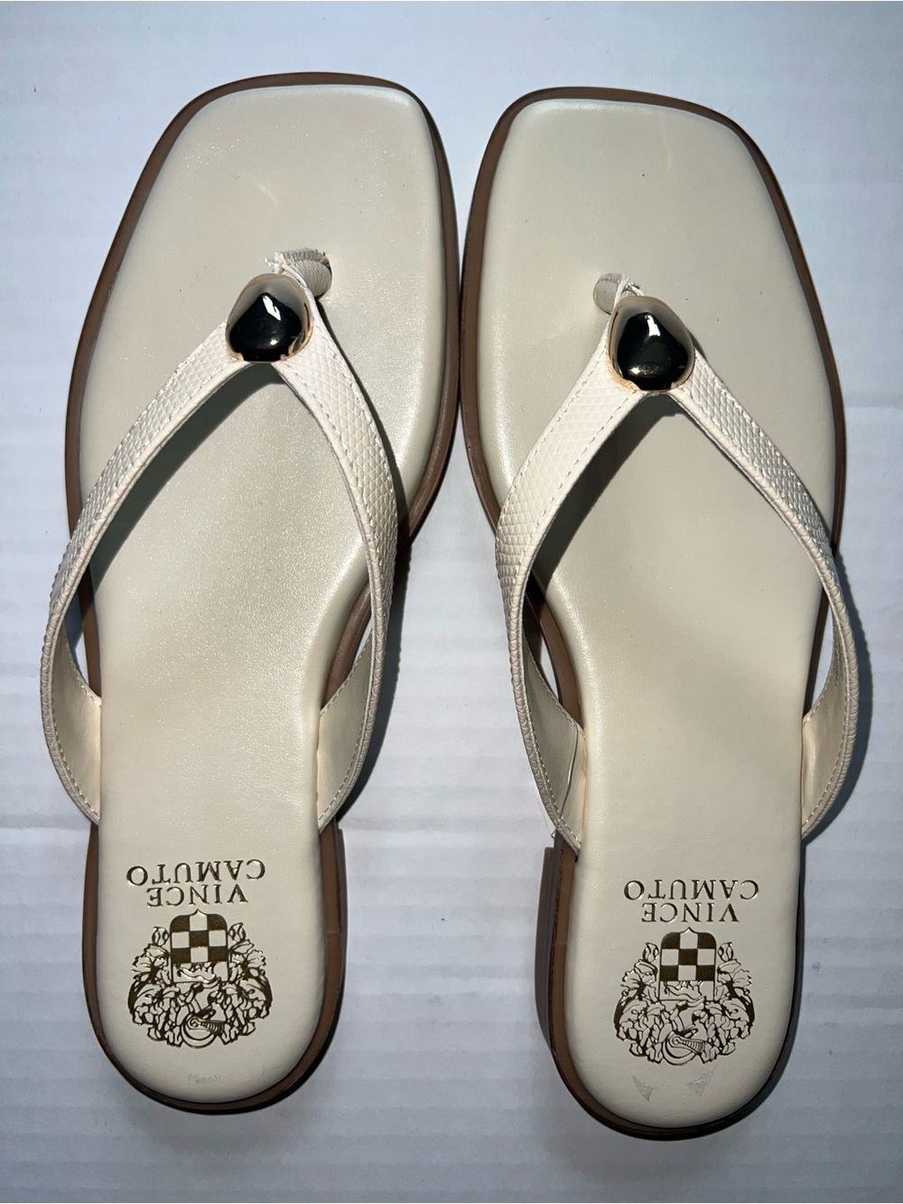 Vince Camuto Naylee Sandals - Ivory, 9.5(41) - BRAND NEW